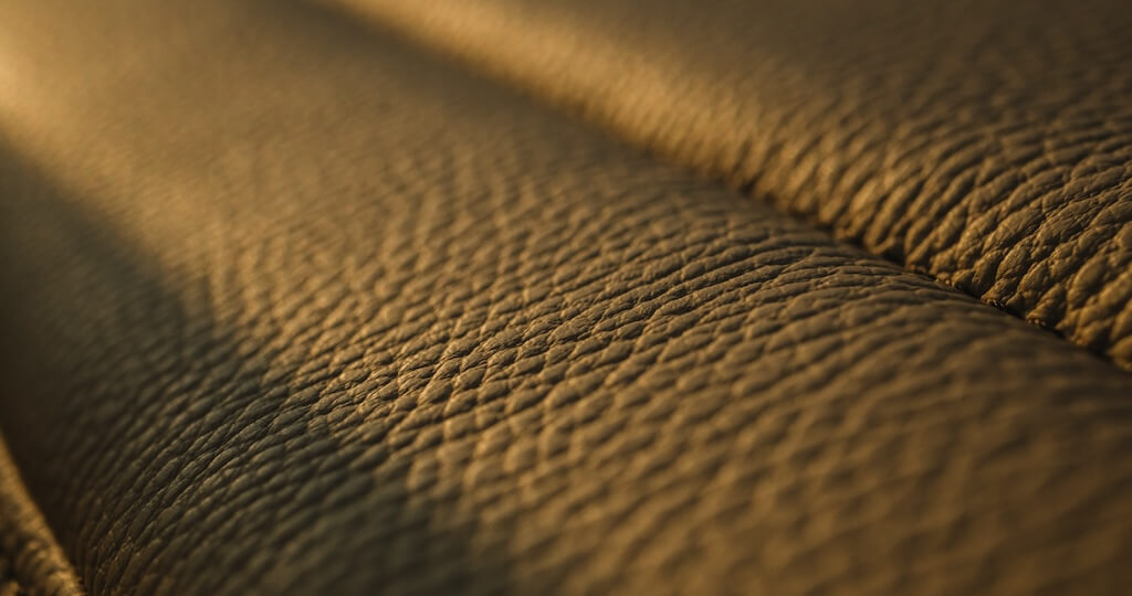 eco leather upholstery in electric boat, CANNA One