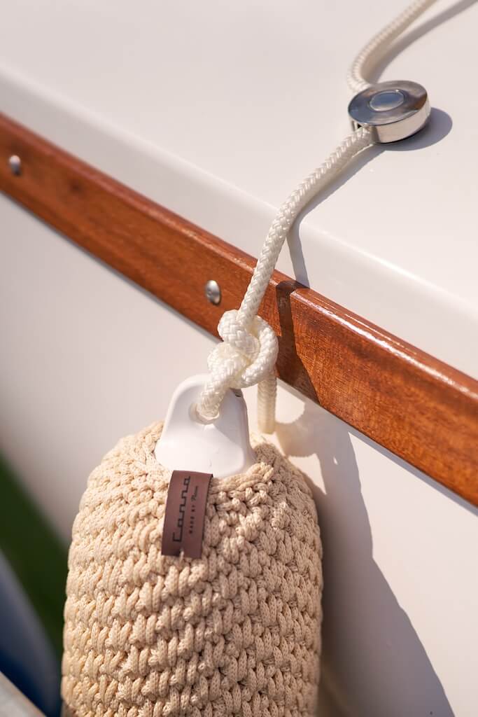 handmade rope fender