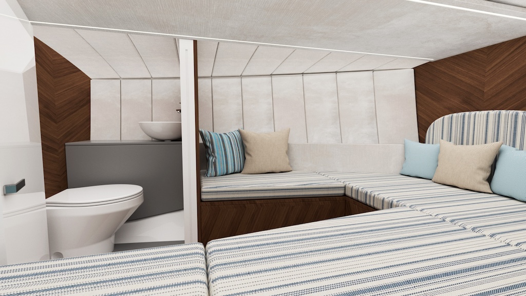 CANNA Maga, motorboat, cabin