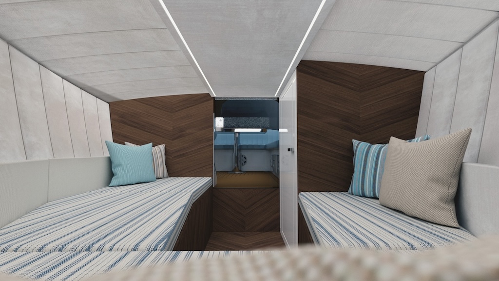 CANNA Maga, motorboat, cabin