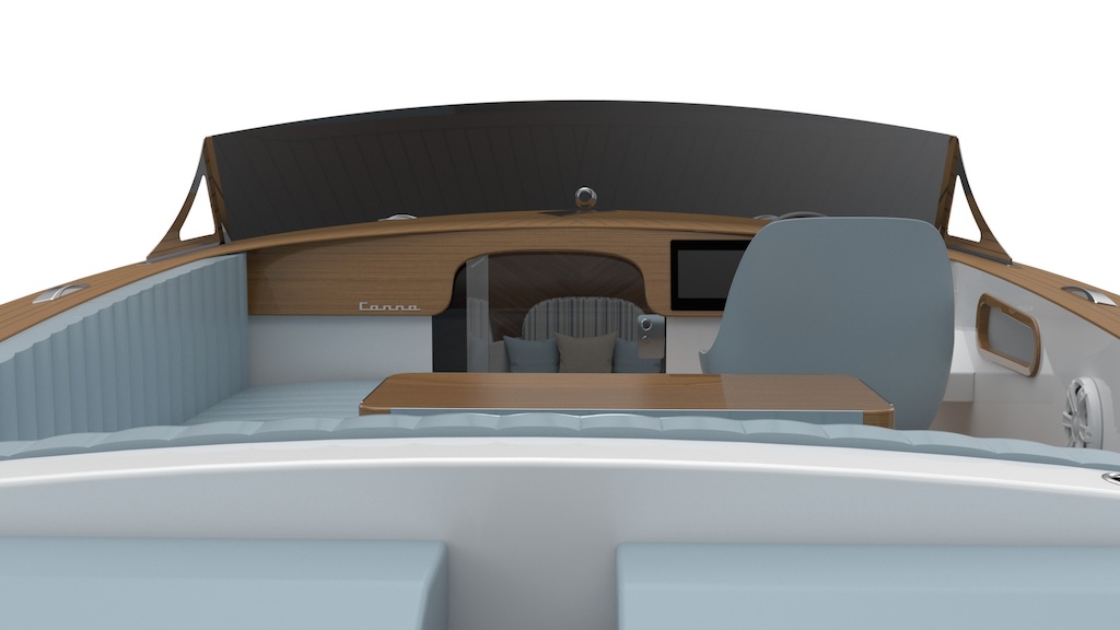 CANNA Maga, motorboat, cabin