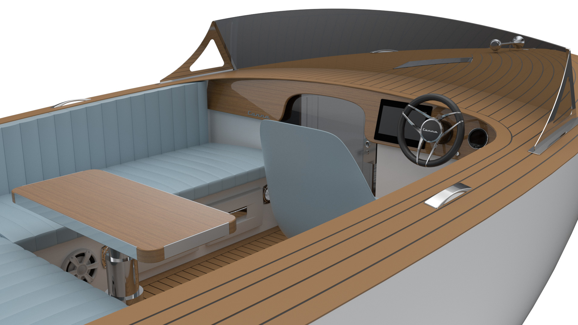 CANNA Maga, motorboat, cabin