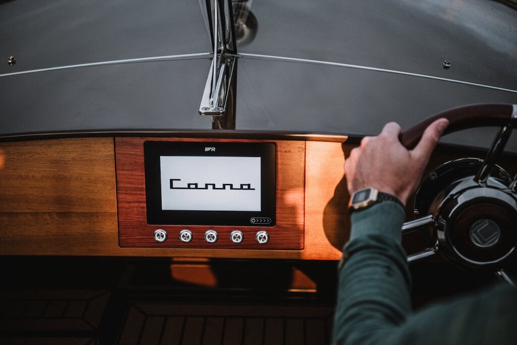 electric boat, Canna one, boats