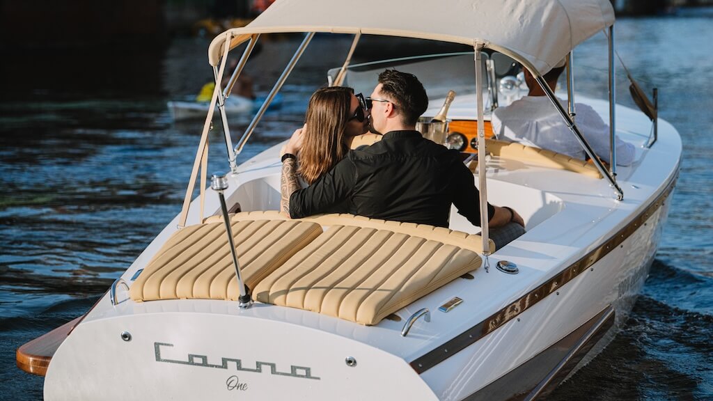 electric boat, Canna one, boats