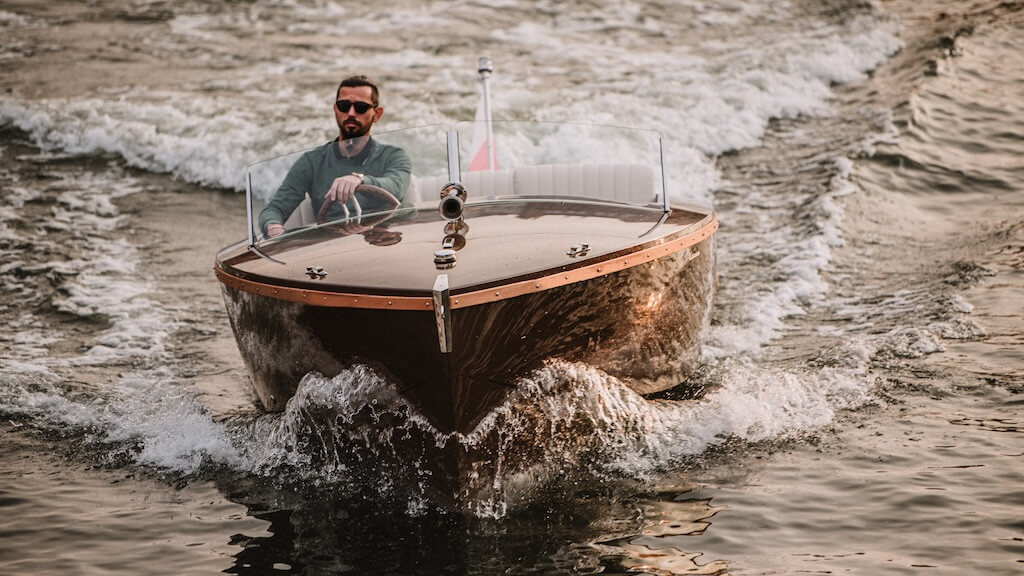 electric boat, Canna one, boats