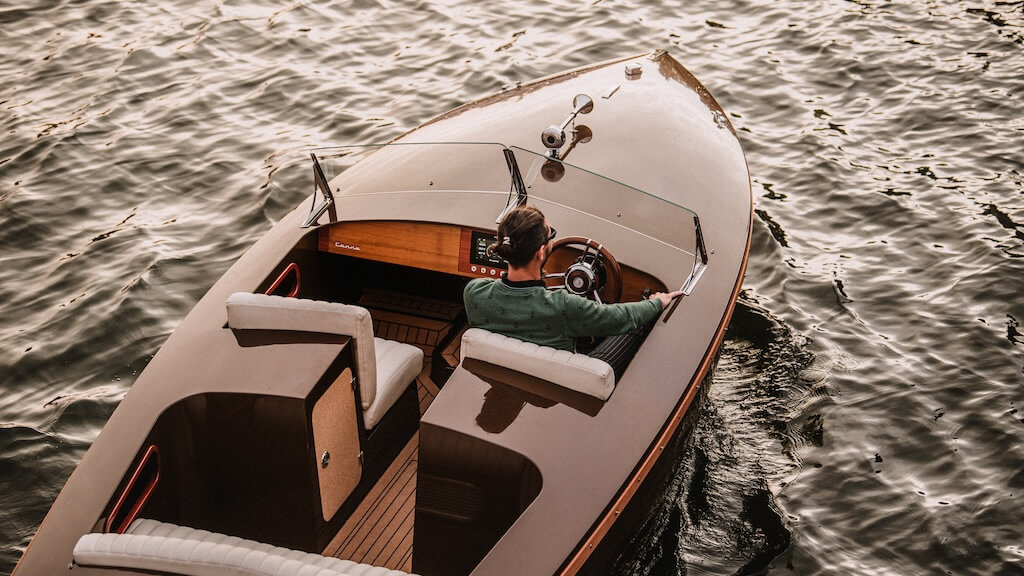 electric boat, Canna one, boats