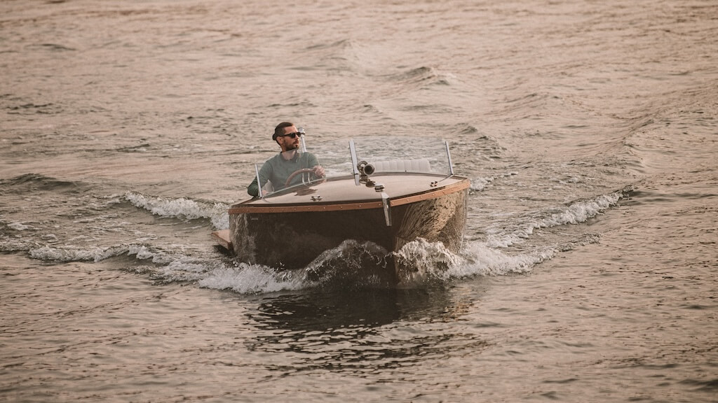 electric boat, Canna one, boats