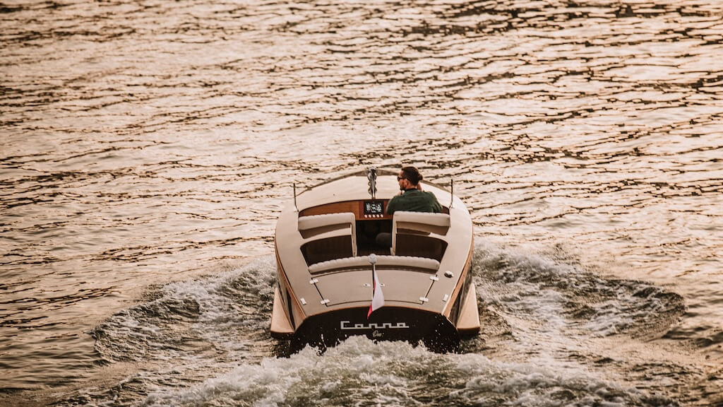 electric boat, Canna one, boats
