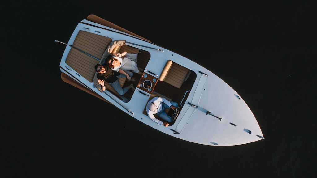 electric boat, Canna one, boats