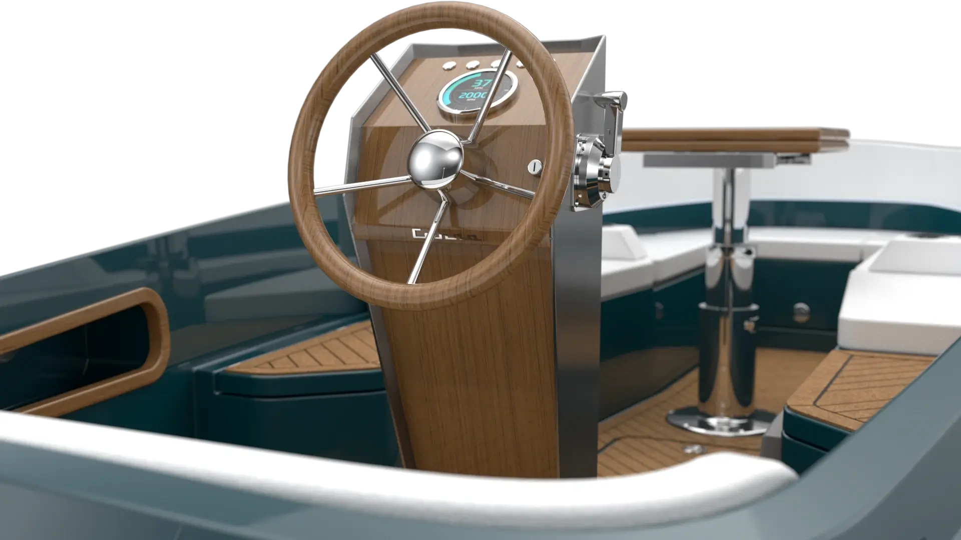 CANNA Unity, electric sloep, electric boat